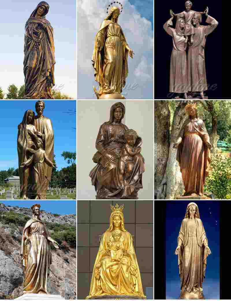 Bronze Church Sculptures