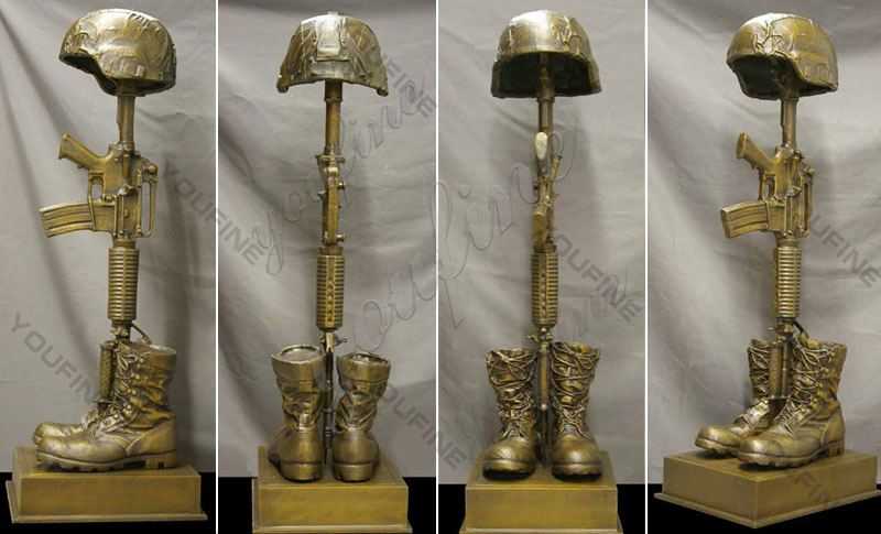 Bronze Soldier Sculptures