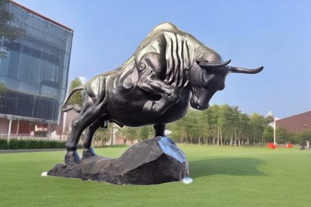 Large Bull Statue