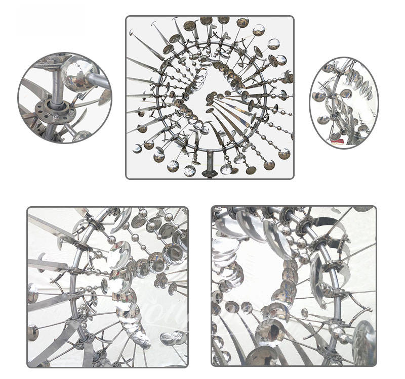 Buy modern metal sculpture kinetic wind sculptures