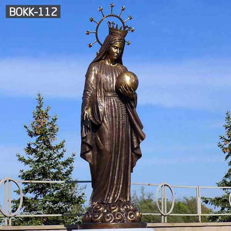 Casting Bronze Virgin Mary Statues