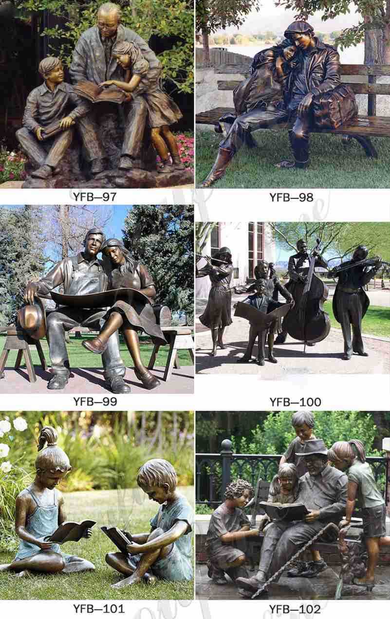 Custom made bronze statues for sale