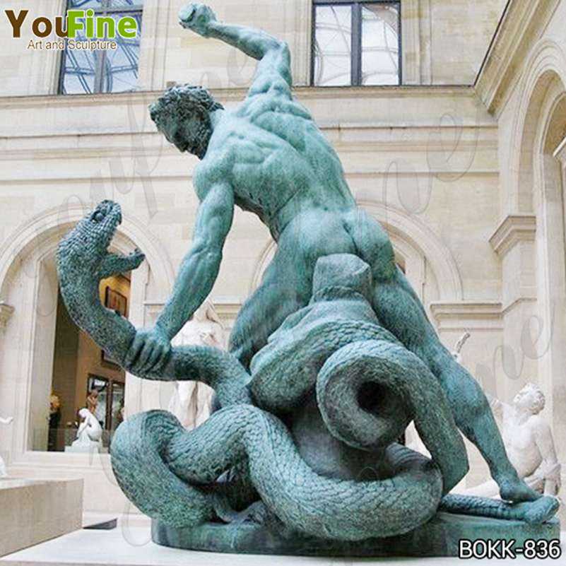 Famous Bronze Hercules Fighting Achelous Statue Replica for Sale BOKK-836