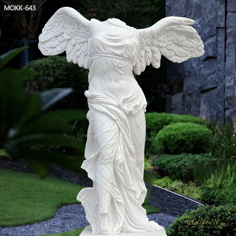 Famous Life Size Marble Winged Victory of Samothrace Statue for Sale MOKK-634