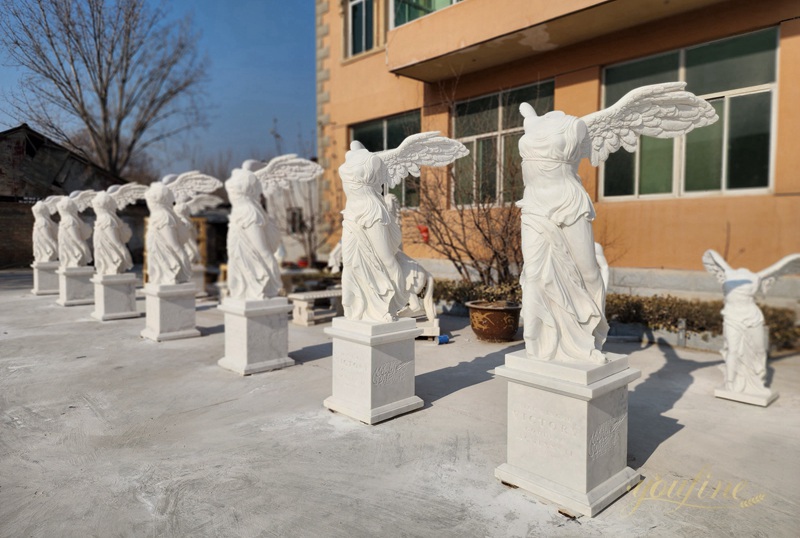 Famous Life Size Marble Winged Victory of Samothrace Statue for Sale MOKK-634 (