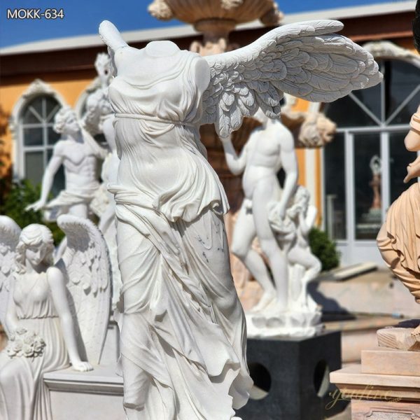 Famous Life Size Marble Winged Victory of Samothrace Statue for Sale MOKK-634 (