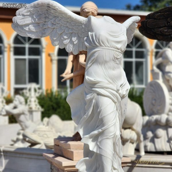 Famous Life Size Marble Winged Victory of Samothrace Statue for Sale MOKK-634 (