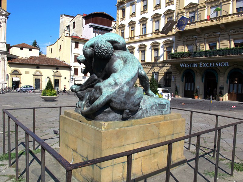 Hercules and the lion