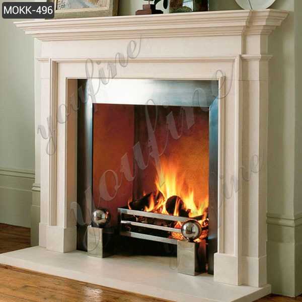 Home Indoor Marble Fireplace Decoration Simple Design Factory MOKK-496