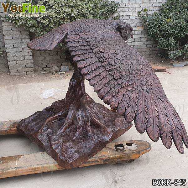 Life Size Cast Bronze Owl Statue