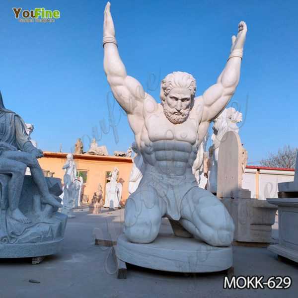 Life Size Marble Atlas Man Statue Suppliers