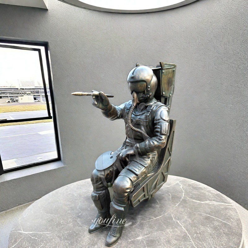 Outdoor Bronze Spaceman Statue BOKK-527