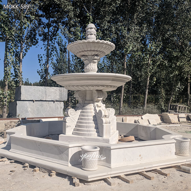 MARBLE 2 tier fountain with pump​