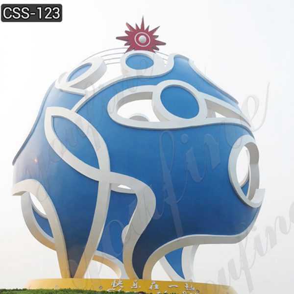 Outdoor Large Modern Stainless Steel Urban Sculpture Suppliers