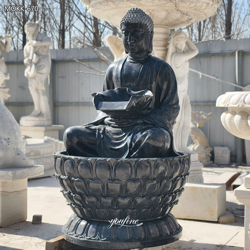 black Buddha Fountain