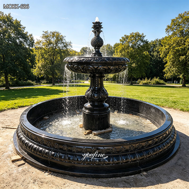 black water fountain