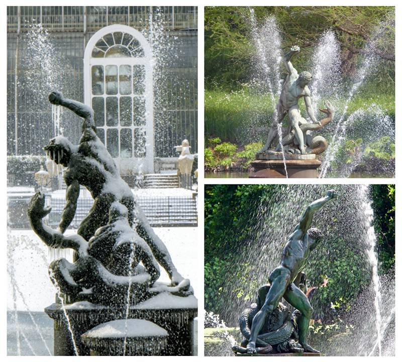 hercules vs achelous statue