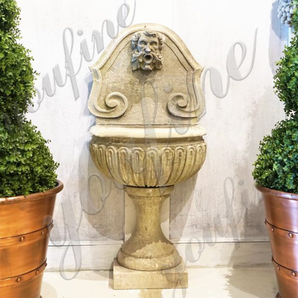 Large Outdoor Marble Statue Wall Fountain for Sale MOKK668 YouFine