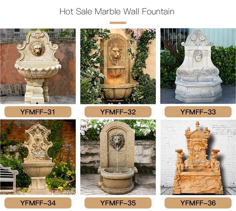 marble water fountain