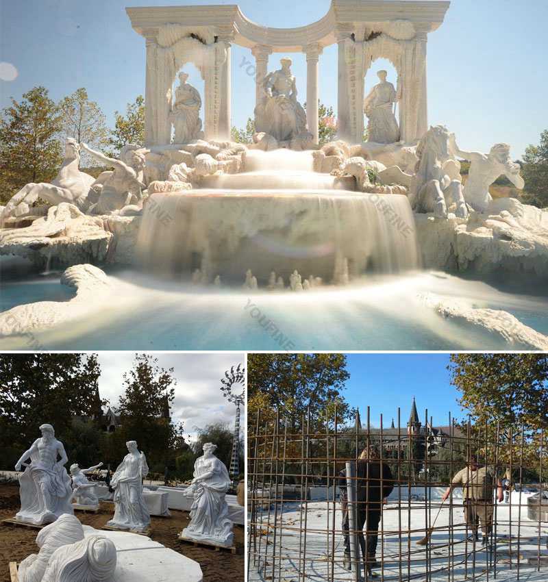 stone fountains near me