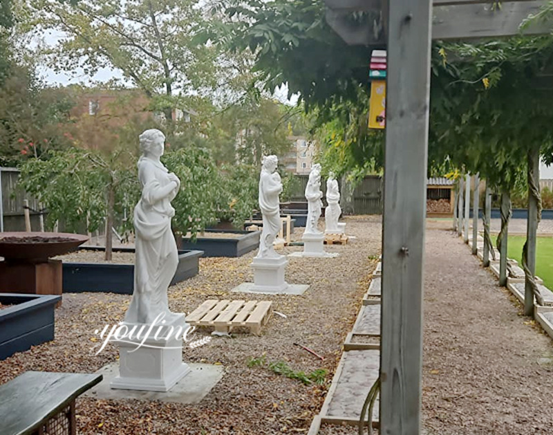 uk marble four season statues feedback