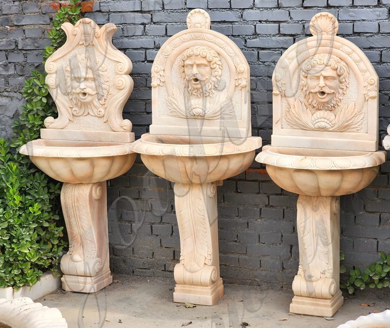 wall fountain outdoor modern-YouFine Sculpture