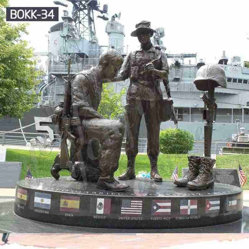 Bronze Soldier Statue