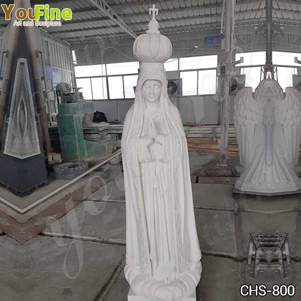 Catholic Our Lady of Fatima Marble Statue from Portugal Suppliers