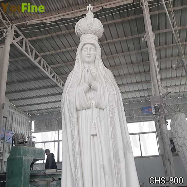 Classic Catholic Our Lady of Fatima Marble Statue from Portugal Suppliers