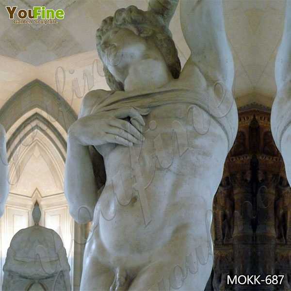 Famous Dying Slave Marble Statue by Michelangelo Replica