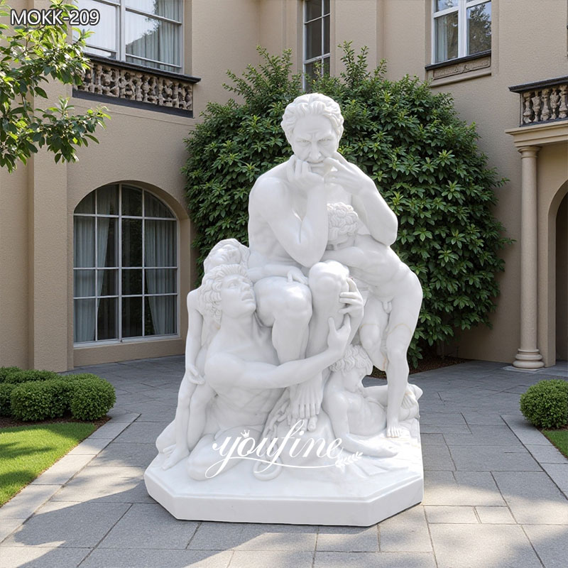 Famous Marble Ugolino and His Sons Sculpture for Sale MOKK-209