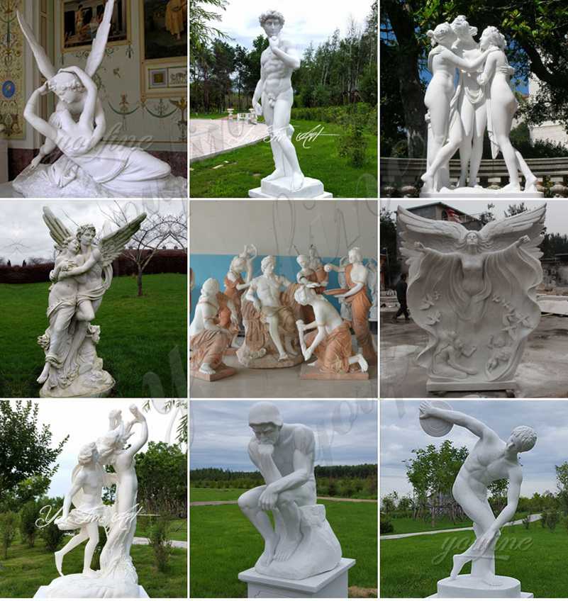 Famous marble statues for sale