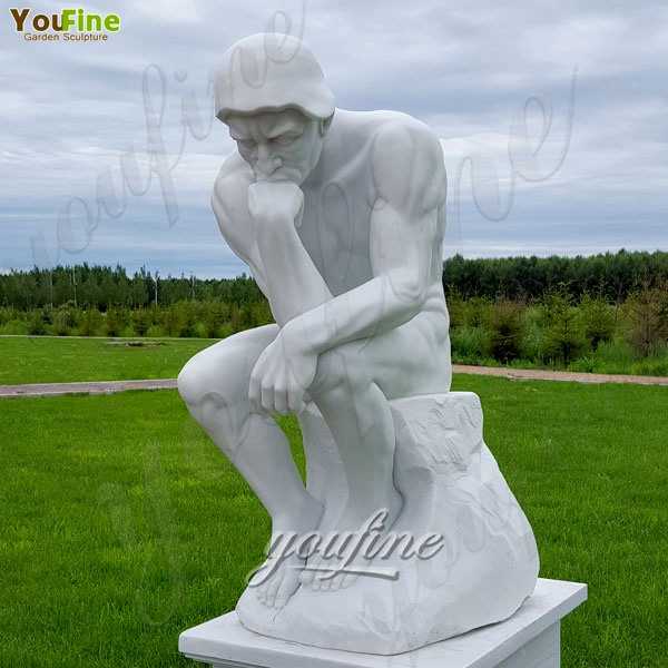 Hot Sale World Famous Marble The Thinker Sculpture for sale MOKK-218