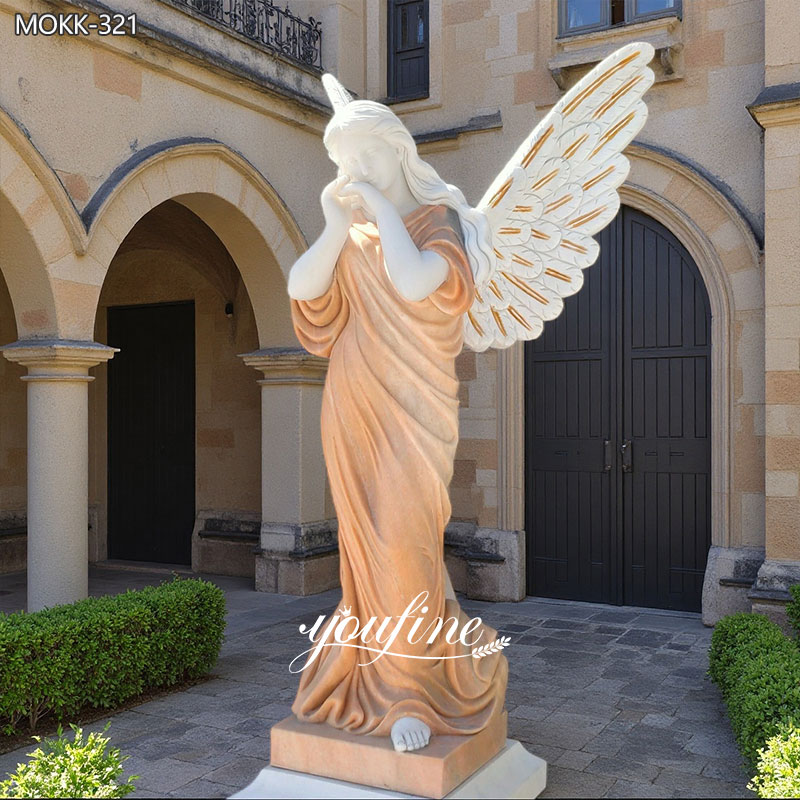 Life Size Female Angel Statue for Outside MOKK-321