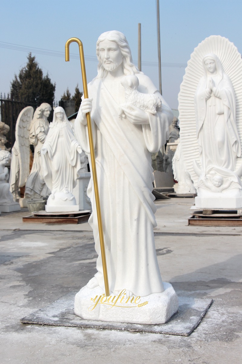 Jesus Christ the Shepherd Statue