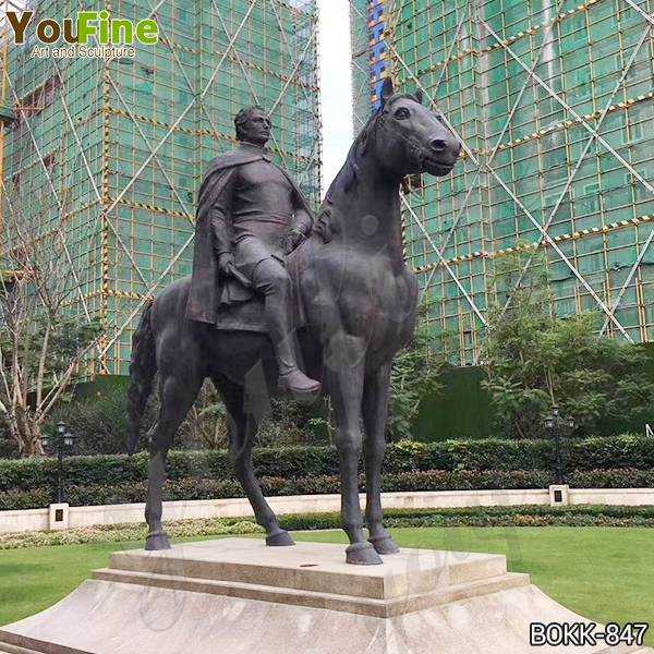 Large Bronze Horse and Rider Statue Statue Suppliers