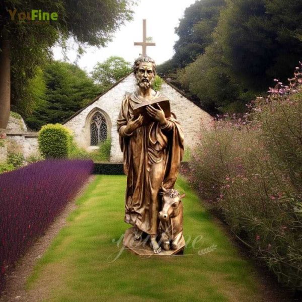 Life Size Religious Casting Bronze Garden Statues4