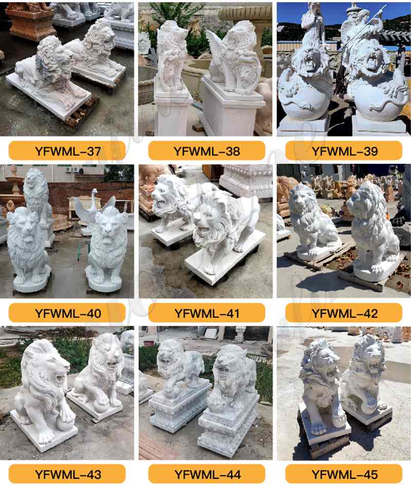 Do You Know the Symbolism Behind Lion Statues for Front Porch? You