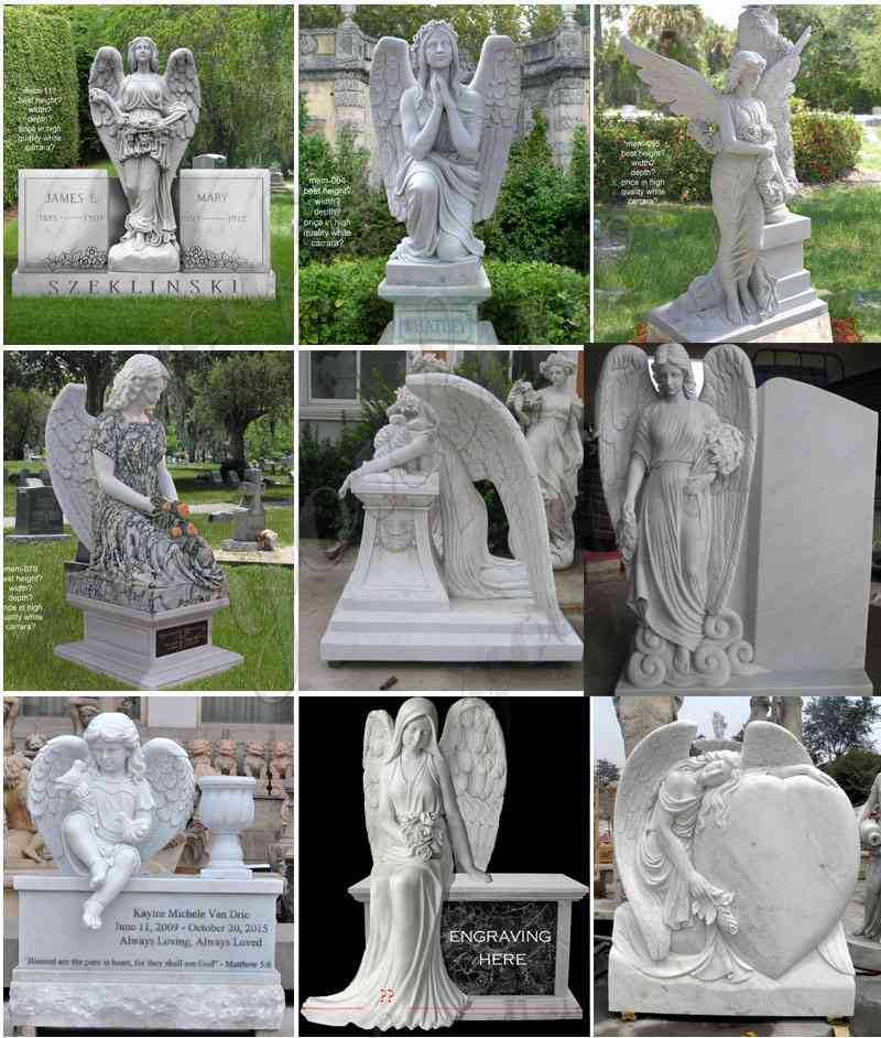 Marble upright headstones for sale