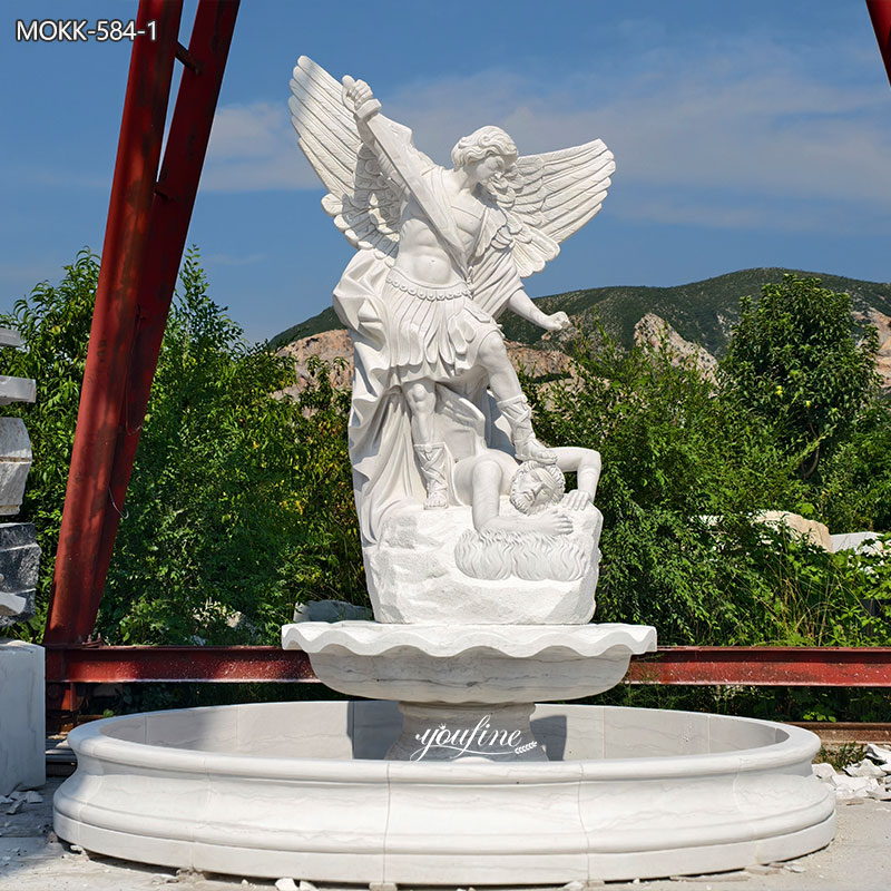 Saint Michael fountain