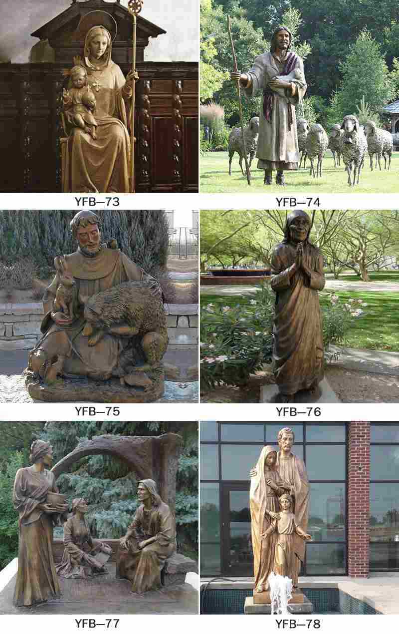 St. Francis Bronze Sculptures