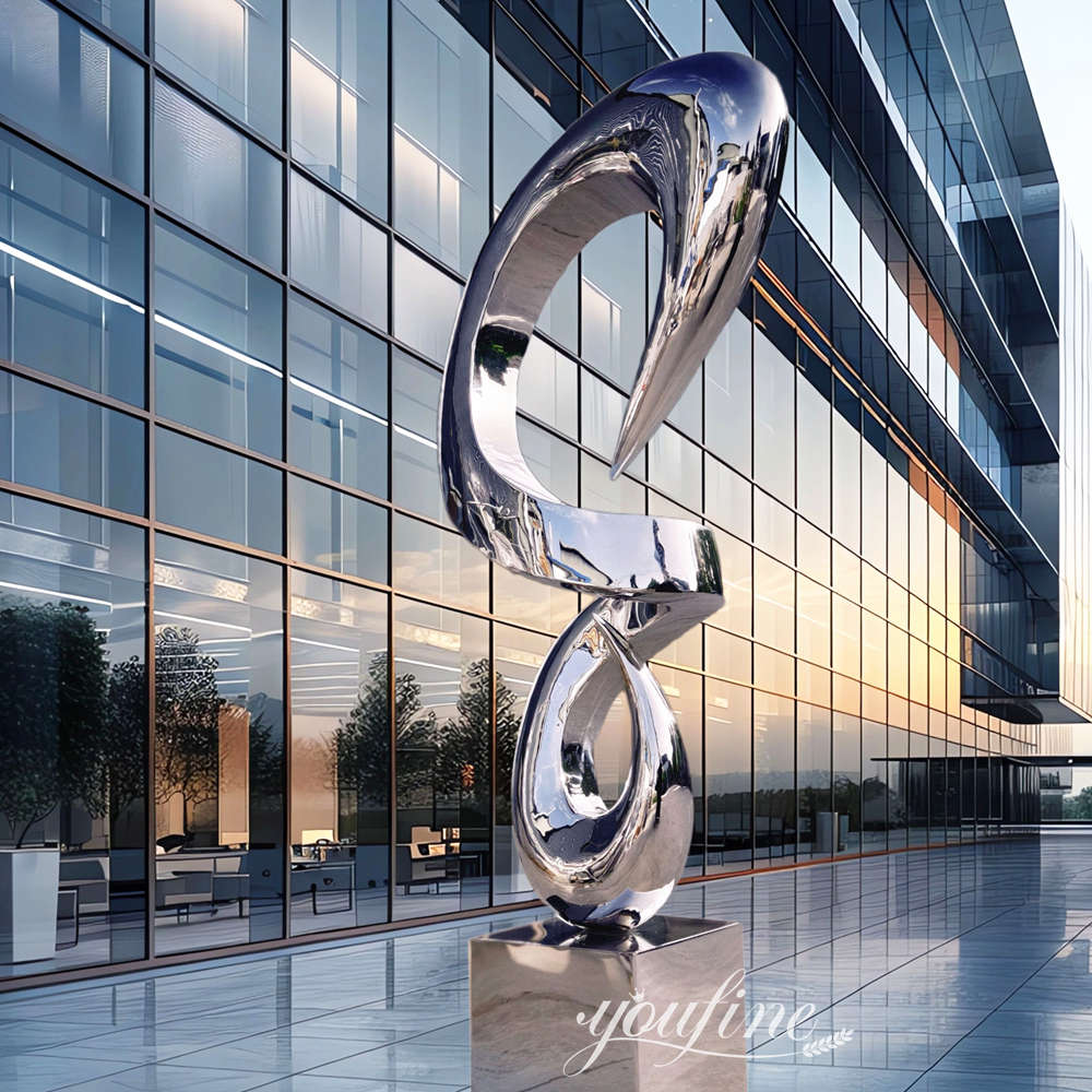 large abstract sculpture for city space