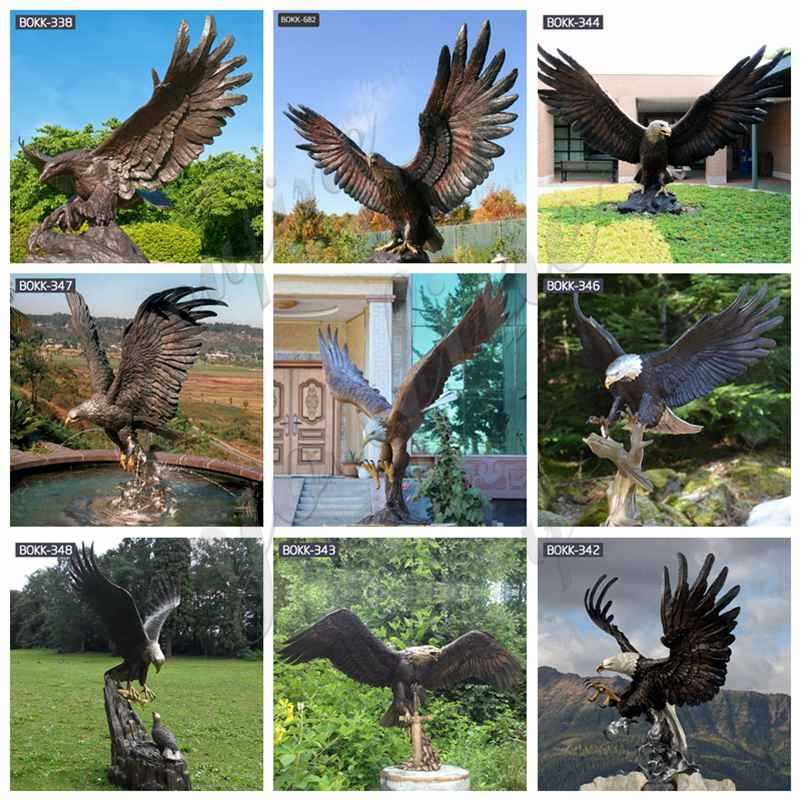 bronze eagle statues wholesale