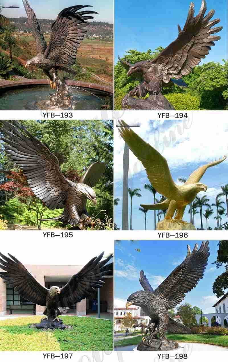 bronze eagle statues wholesale