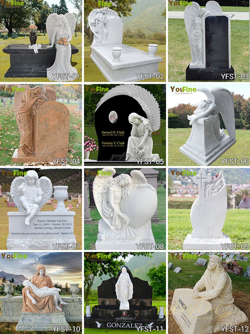 cheap upright marble headstones 
