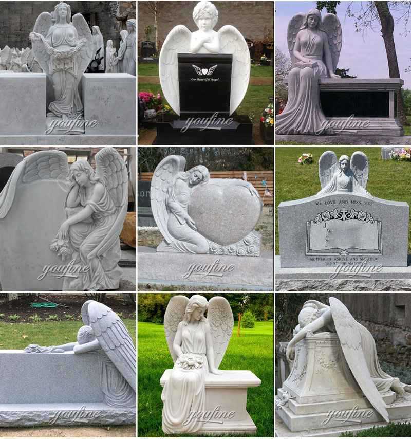 cheap upright marble headstones near me