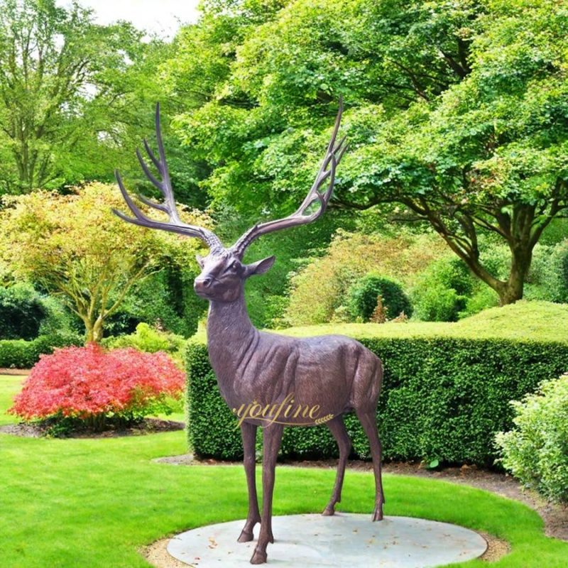 deer lawn ornaments sculpture