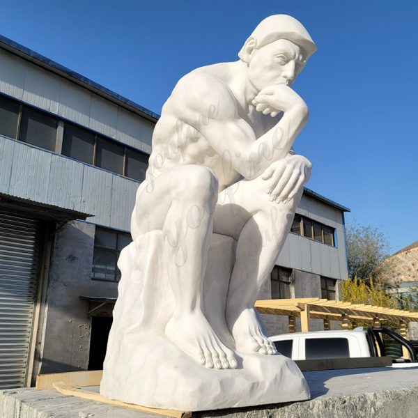 think marble statue art
