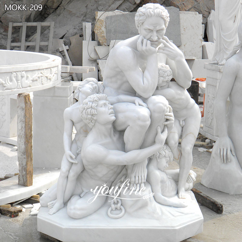 white Marble Ugolino and His Sons