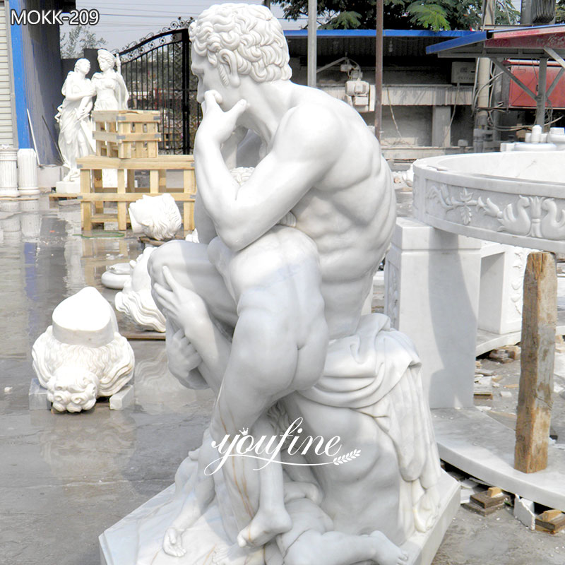 Marble Ugolino and His Sons statue